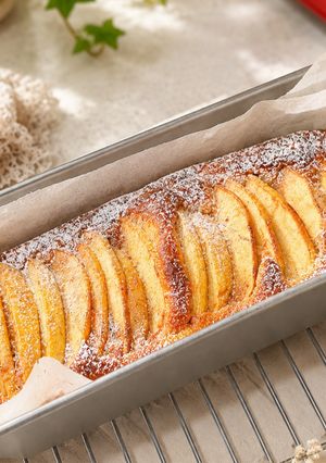 バナナとりんごのパウンドケーキ(バター不使用)-レシピのメイン写真