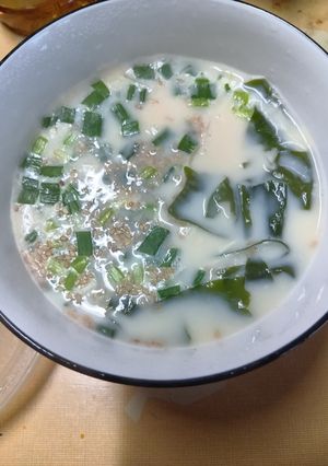 豆乳わかめスープ-レシピのメイン写真