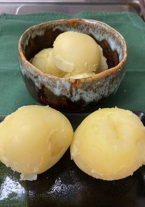 ☆ホイル蒸し焼きで芋の皮を綺麗に剥く☆-レシピのメイン写真