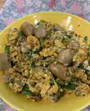 野菜と豆腐のスクランブルエッグ