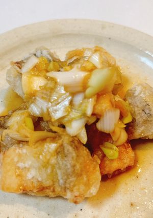 簡単♡油淋鶏風サバの竜田揚げ-レシピのメイン写真