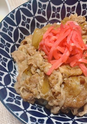 圧力鍋でお肉柔らか牛丼-レシピのメイン写真