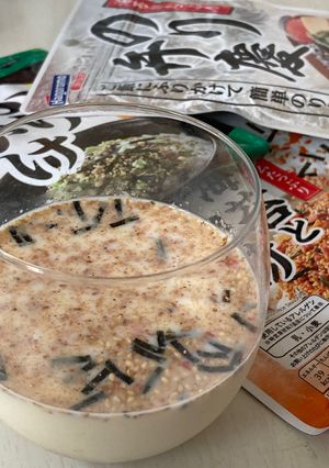 夏バテ防止^^ふりかけ豆乳 市販利用-レシピのメイン写真