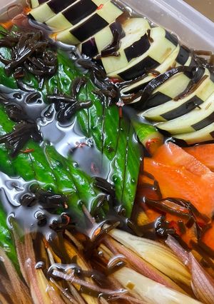ぽりぽり夏野菜漬け-レシピのメイン写真