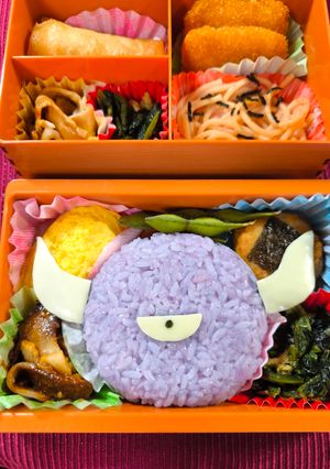 アイツ弁当☆ヨシタケシンスケさんキャラ弁-レシピのメイン写真