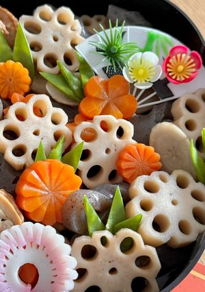 【正月料理】煮るだけ簡単！煮しめ-レシピのメイン写真