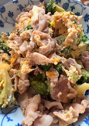 ブロッコリーと豚肉のオイスタース炒め-レシピのメイン写真