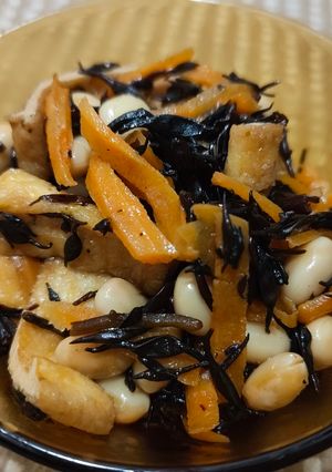 簡単！ひじきの煮物-レシピのメイン写真