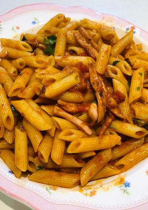【旨さ爆発】イカのトマトソースパスタ-レシピのメイン写真