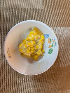 【保育園おやつ】長いものマヨコーンピザ-レシピのメイン写真