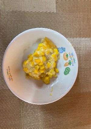 【保育園おやつ】長いものマヨコーンピザ-レシピのメイン写真