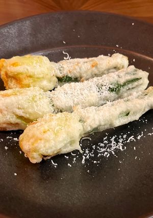 夏が旬!花ズッキーニの3種のフリット-レシピのメイン写真