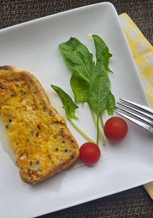 夏の朝!ふわとろ雑穀パンフレンチトースト-レシピのメイン写真