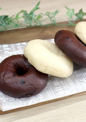 フライパンで☆豆腐と米粉のベーグル-レシピのメイン写真