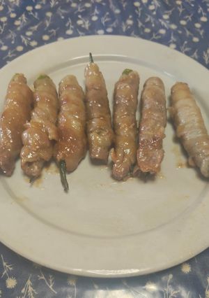 ご飯がすすむ⭐オクラの甘辛肉巻き-レシピのメイン写真