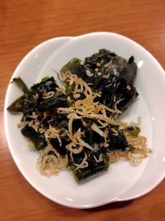 ワカメとしらすのピリ辛炒め-レシピのメイン写真
