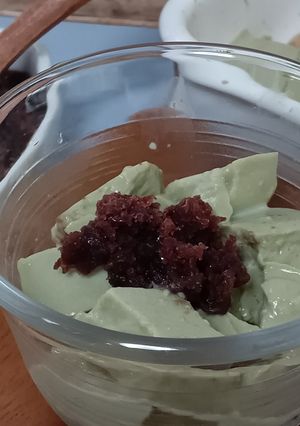 抹茶みるく寒天-レシピのメイン写真