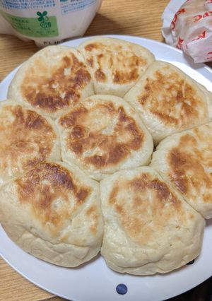 フライパン1つで作る!しっとりちぎりパン-レシピのメイン写真
