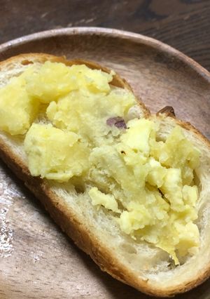 焼き芋トースト-レシピのメイン写真