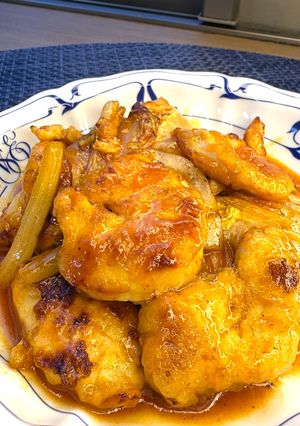 【簡単夕食】柔らか鶏胸肉と白菜の旨辛炒め-レシピのメイン写真