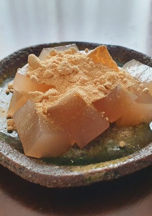 サイリウム(オオバコ)のわらび餅-レシピのメイン写真