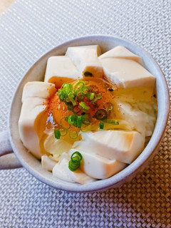 🎶豆腐も一緒に卵かけご飯🎶-レシピのメイン写真