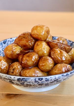飛騨の郷土料理！ころ芋の煮っ転がし-レシピのメイン写真