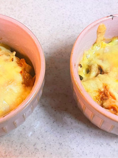 アッと簡単!納豆キムチーズココット焼き!-レシピのメイン写真