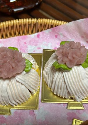 母の日💕カーネーションの餡フラワーケーキ-レシピのメイン写真