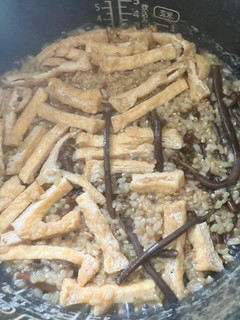 簡単 わらびの炊き込みご飯 玄米-レシピのメイン写真