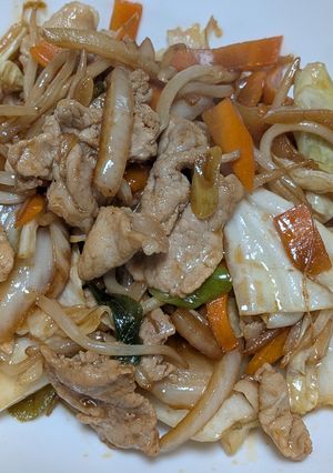 市販のカット野菜で作る野菜炒め♪ご飯足りないかも-レシピのメイン写真