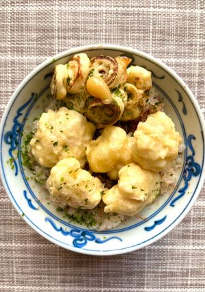 塩麹でふわっとはも天丼-レシピのメイン写真