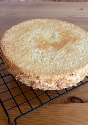 少ない材料でスポンジケーキの生地-レシピのメイン写真