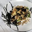 豆腐とキュウリの大人なワサビサラダ。