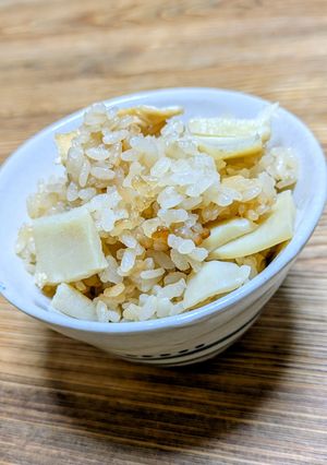M家のごはん たけのこご飯-レシピのメイン写真