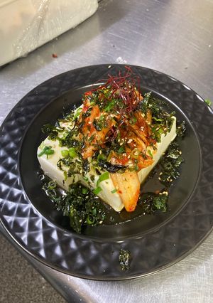 自家製キムチの冷奴-レシピのメイン写真