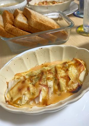 新玉ねぎと味噌マヨのオーブン焼き-レシピのメイン写真