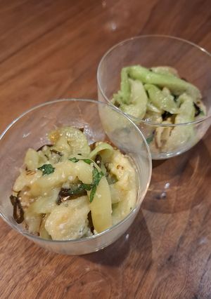 レンジで簡単！とろ旨なすの塩麹ナムル-レシピのメイン写真
