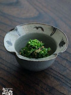 菜の花のごま和え-レシピのメイン写真
