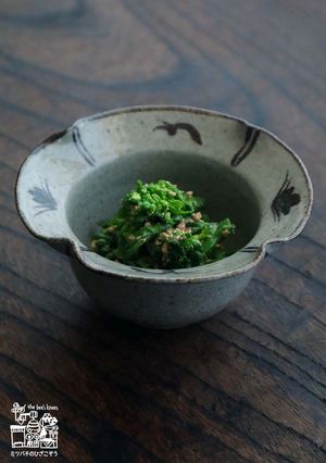菜の花のごま和え-レシピのメイン写真
