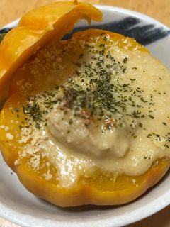 シチューのかぼちゃグラタン-レシピのメイン写真