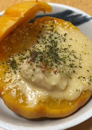 シチューのかぼちゃグラタン-レシピのメイン写真