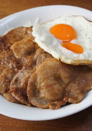 生姜焼き丼-レシピのメイン写真