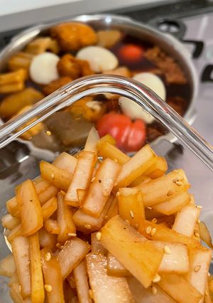大根の皮のきんぴら⭐︎おでんつゆでコク出し-レシピのメイン写真