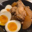 【大根と鶏と卵の煮物】