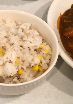 とうもろこしの麦ごはん-レシピのメイン写真