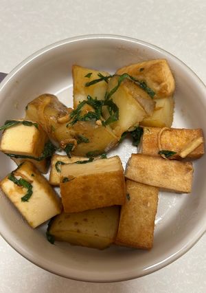 厚揚げとじゃがいもの照り焼き-レシピのメイン写真