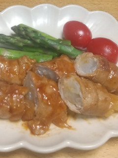 新玉葱の肉巻き-レシピのメイン写真