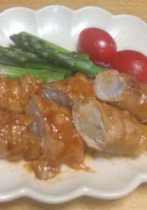 新玉葱の肉巻き-レシピのメイン写真