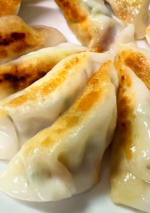 グルテンフリー⭐︎鶏ひき肉で米粉餃子🥟-レシピのメイン写真